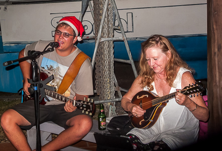 Christmas Music Jam, Powerboats, Trinidad