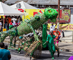 Carnival Parade - Pretty Mas, Port of Spain, Trinidad